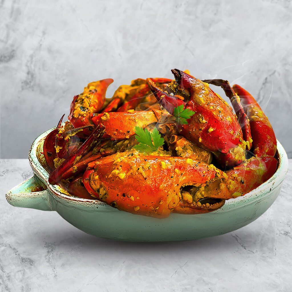 Butter Garlic Crabs