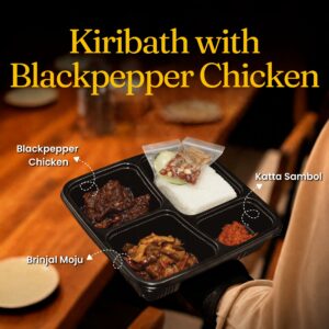 Kiribath with Blackpepper Chicken